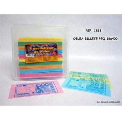 Eurodelicias obleas billetes.