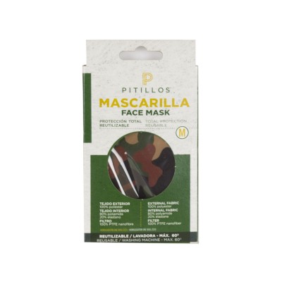 Mascarilla Camuflaje Talla M