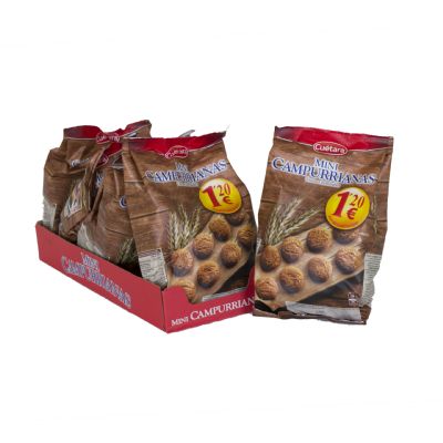 Galletas mini campurrianas.