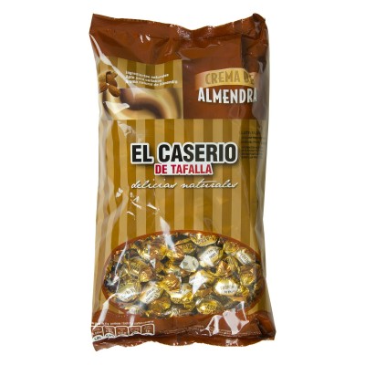 Caramelo crema de almendra.