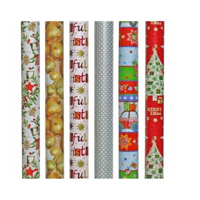 Rollo de papel de regalo...