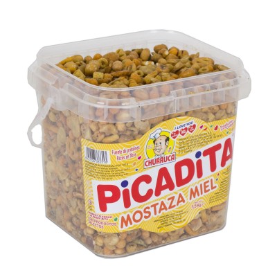 Picaditas de mostaza y miel.