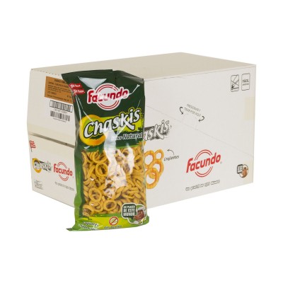 Caja Bolsas 225 g. Chaskis...