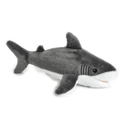 Tiburón de Peluche gris y...