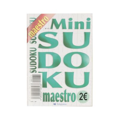 Sudoku Mini Maestro - No 189