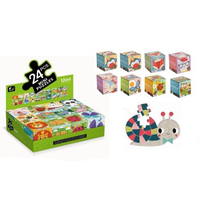 Mimi puzzles forma de cubo