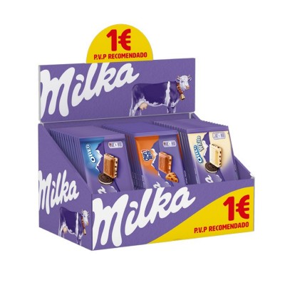 Lote Milka de tabletas de...