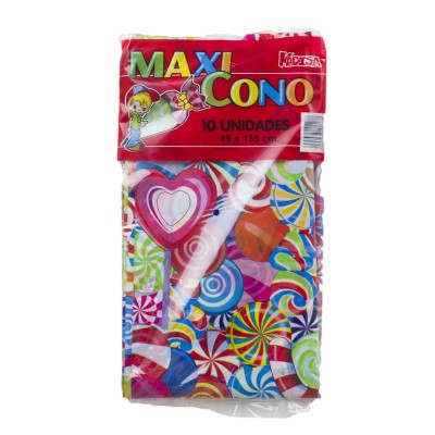 Maxi Cono Golosinas 10 Uds....