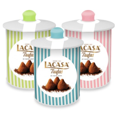 Lata Trufas Cacao Lacasa...