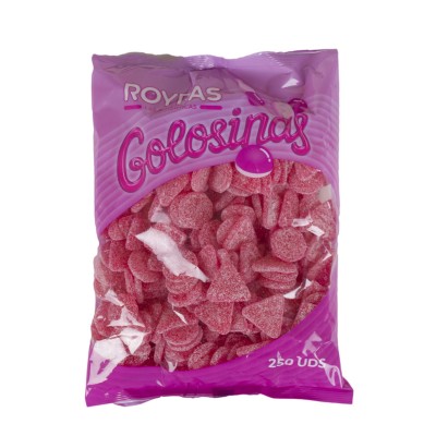 Regaliz señales fresa.