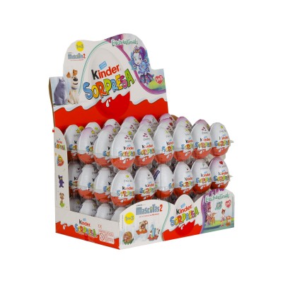 Huevos de chocolate kinder...