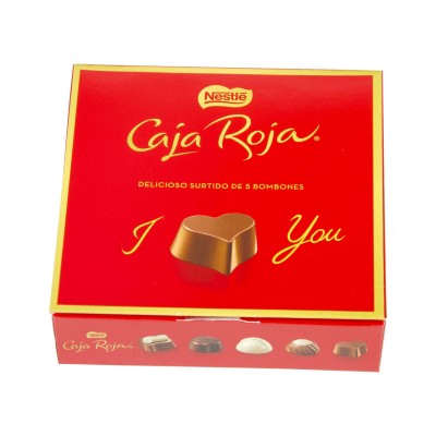 Bombon caja roja 45 gramos.