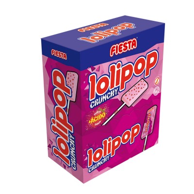 Lolipop Crunchy 100 Uds....