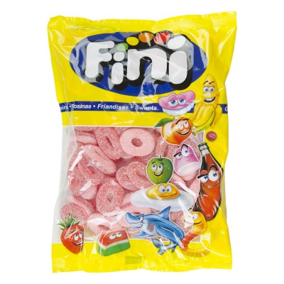 Gominolas aros de fresa.