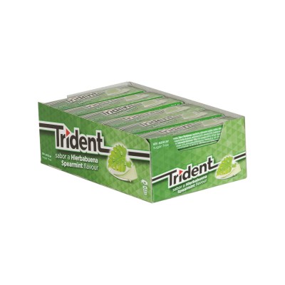 Chicle Trident hierbabuena...