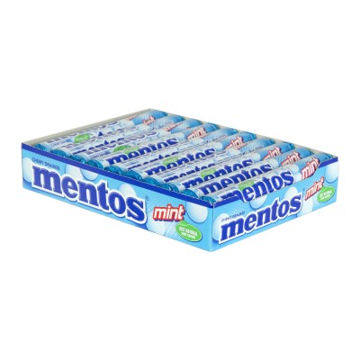 Caramelos mentos menta.