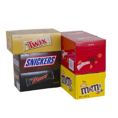 Lote Chocolate 4+1 Mars