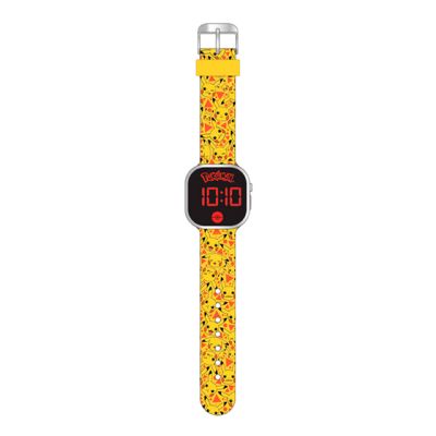 Reloj Led Correa Amarilla...