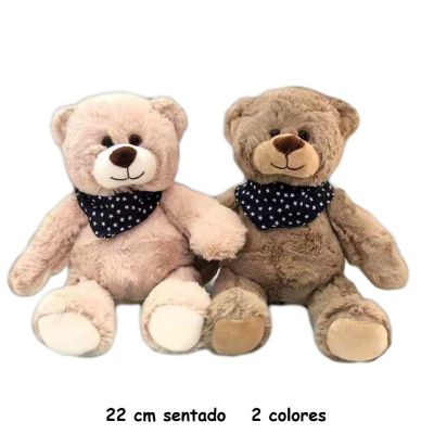 Peñuche Oso Pañuelo. Sort