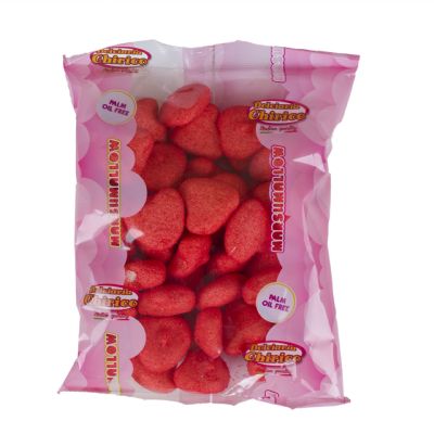 Marshmallow Corazones Rojos...