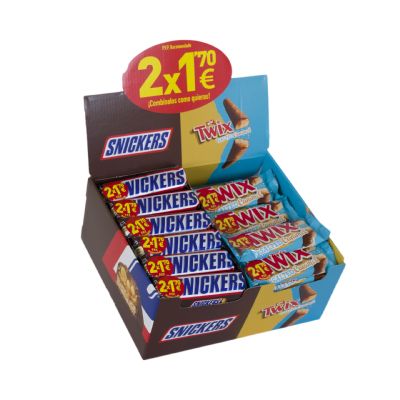 Lote Snickers Twix Salted...