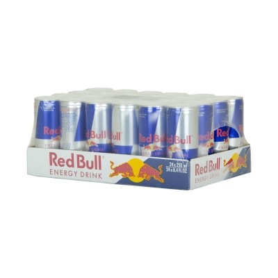 Red Bull energy drink.