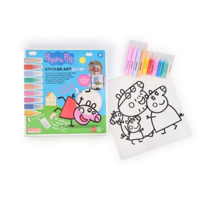 Sticker Art Peppa Pig Comansi