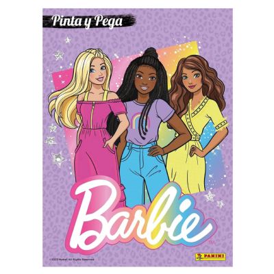 Barbie Pinta y Pega - No 42