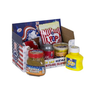 American Food Slime 6 Uds.