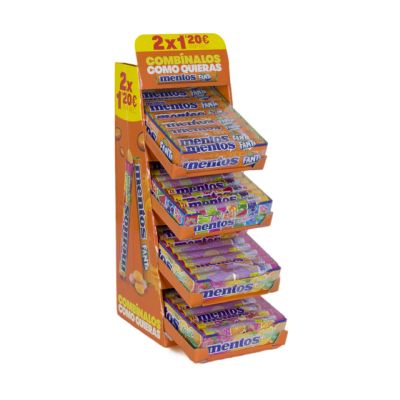 Mentos Pack 4 Diso 2x1,20¤