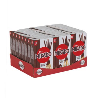 Mikado dark chocolate.