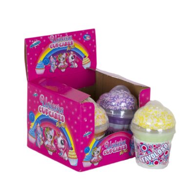 Unicorn Cupcakes Slime 4 Uds.