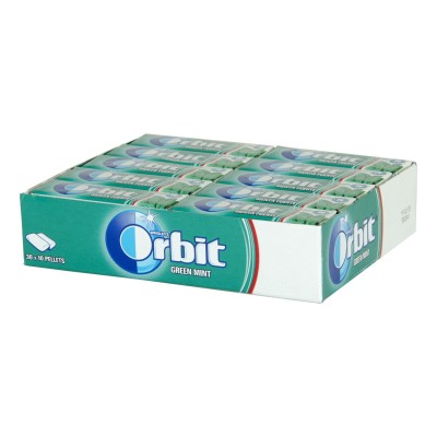 Chicle orbit menta fuerte.