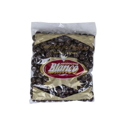 Castañas de chocolate.