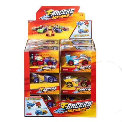 T-Racers Mix Caja 12 coches...