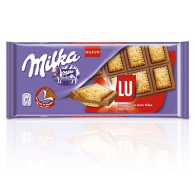 Chocolatina Milka lu sadwich.