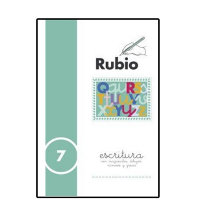 Caligrafia nº7 de Rubio.