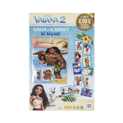 Vaiana 2 Álbum y 4 sobres...