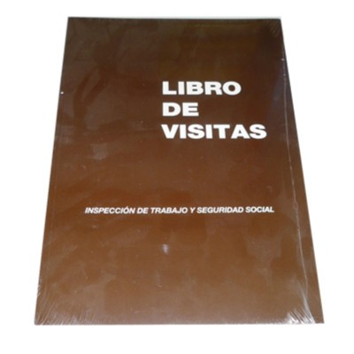 Libro registro de visitas...