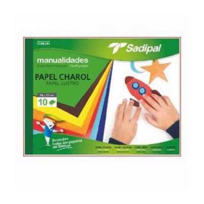 Block papel charol de Sadipal.