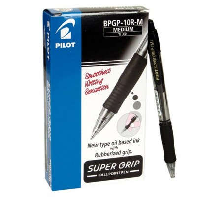 Boligrafo negro supergrip...