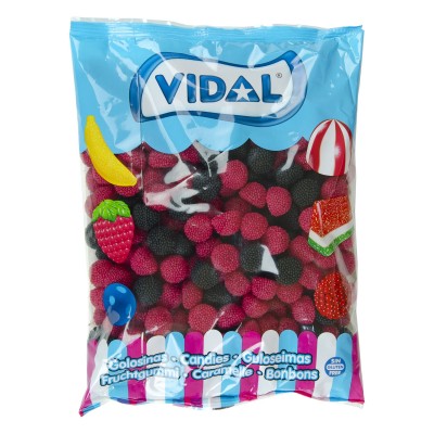 Gominolas moras de zarza.
