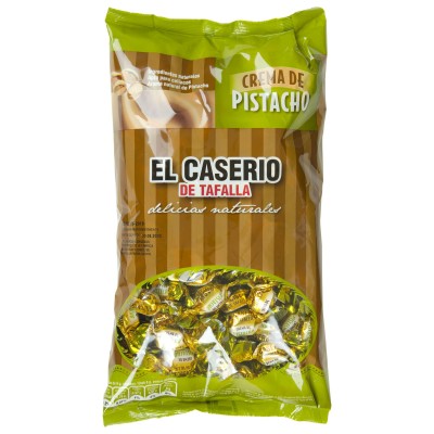 Caramelo crema de pistacho.