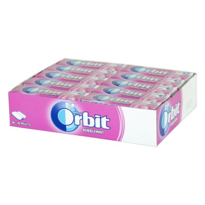 Chicle orbit bubblemint.