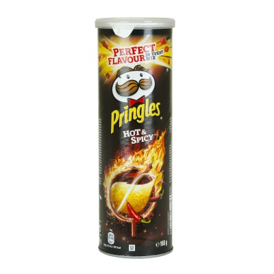 Pringles hot & spicy.